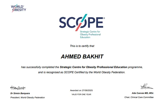 SCOPE certification, World Obesity Federation